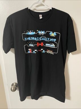 The Tragically Hip 2016 Black Graphic Tee Size Large